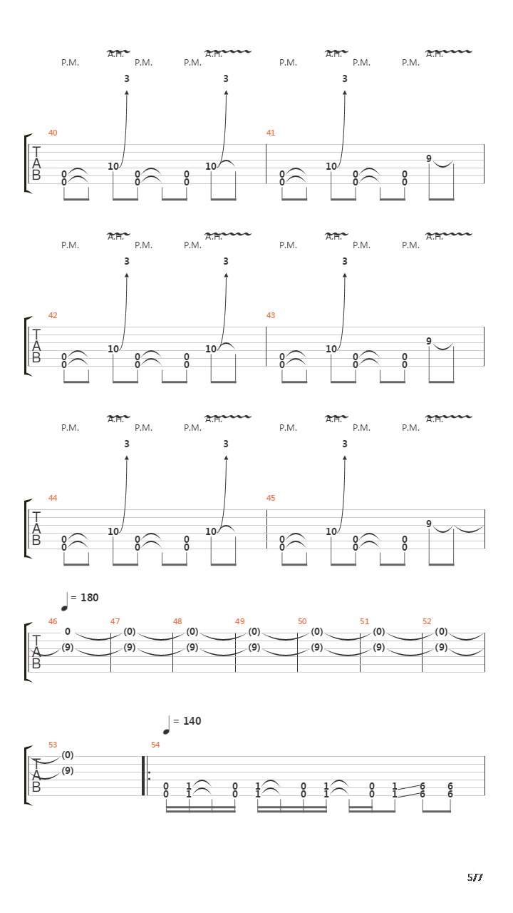 Brackish吉他谱