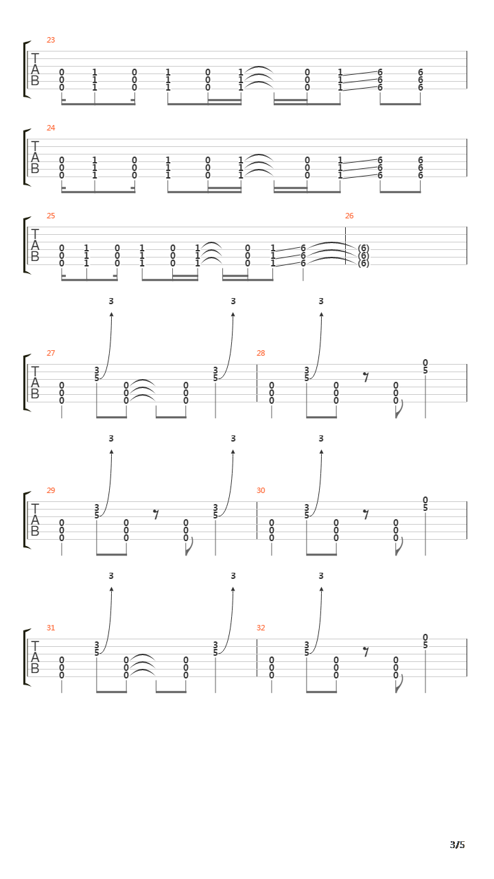 Brackish吉他谱