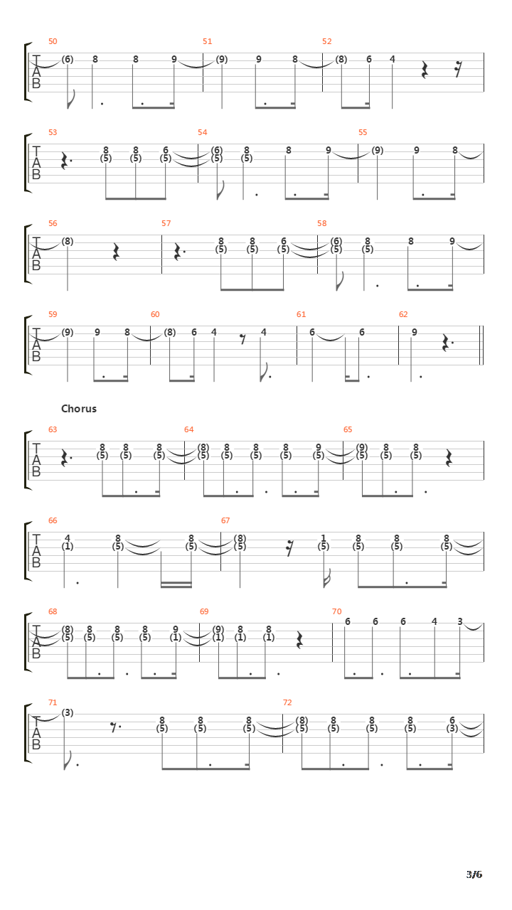 Funeral For Yesterday吉他谱