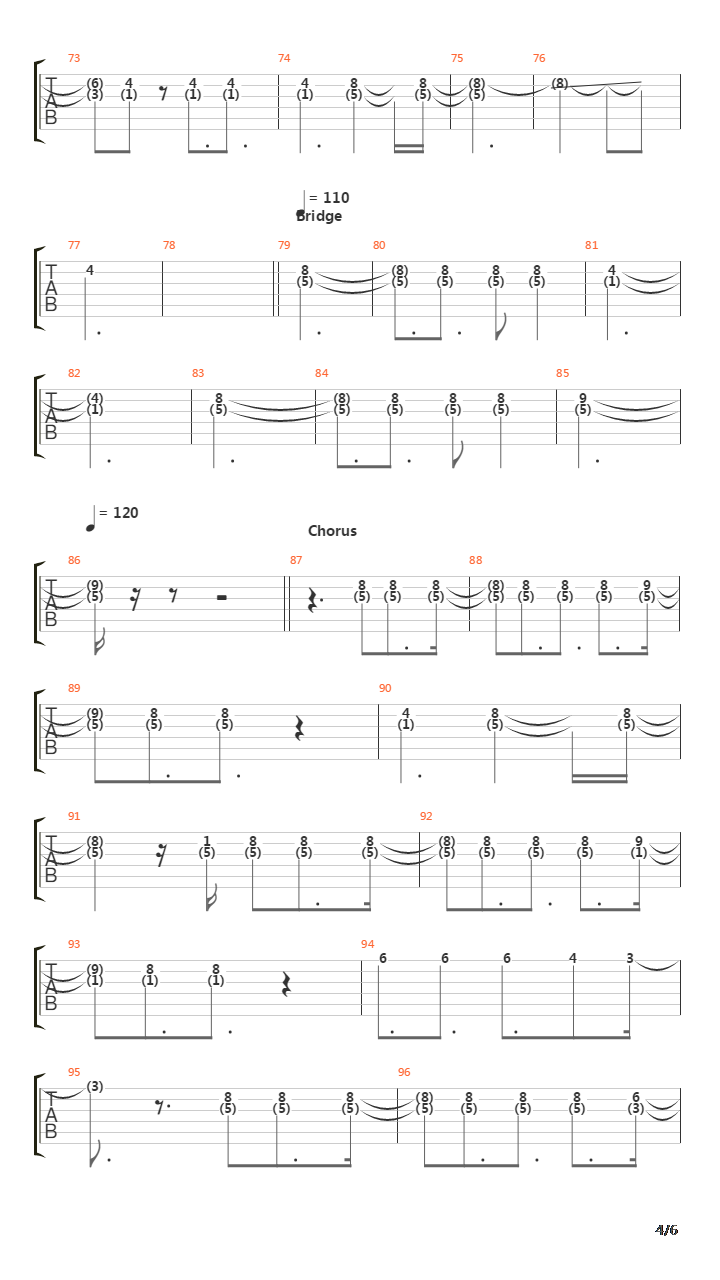 Funeral For Yesterday吉他谱