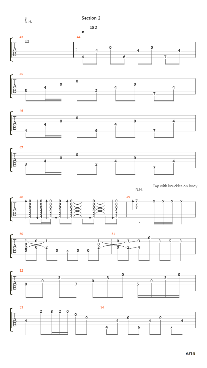 Trilogie吉他谱