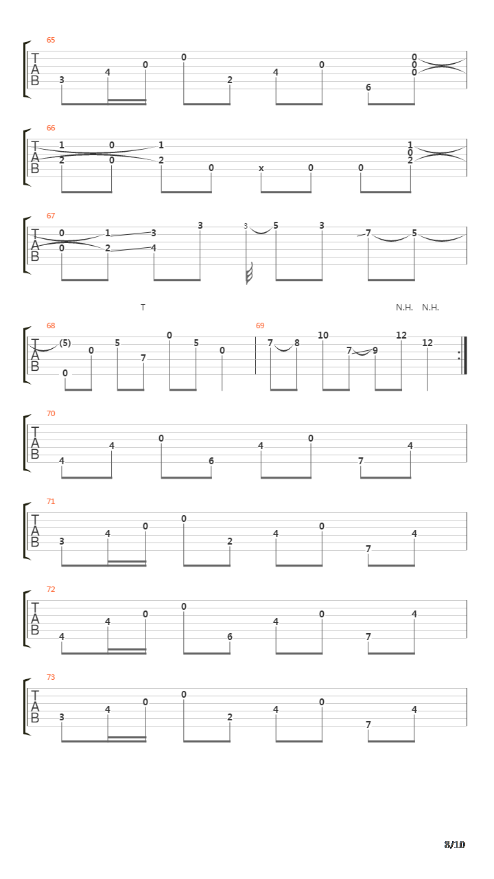 Trilogie吉他谱