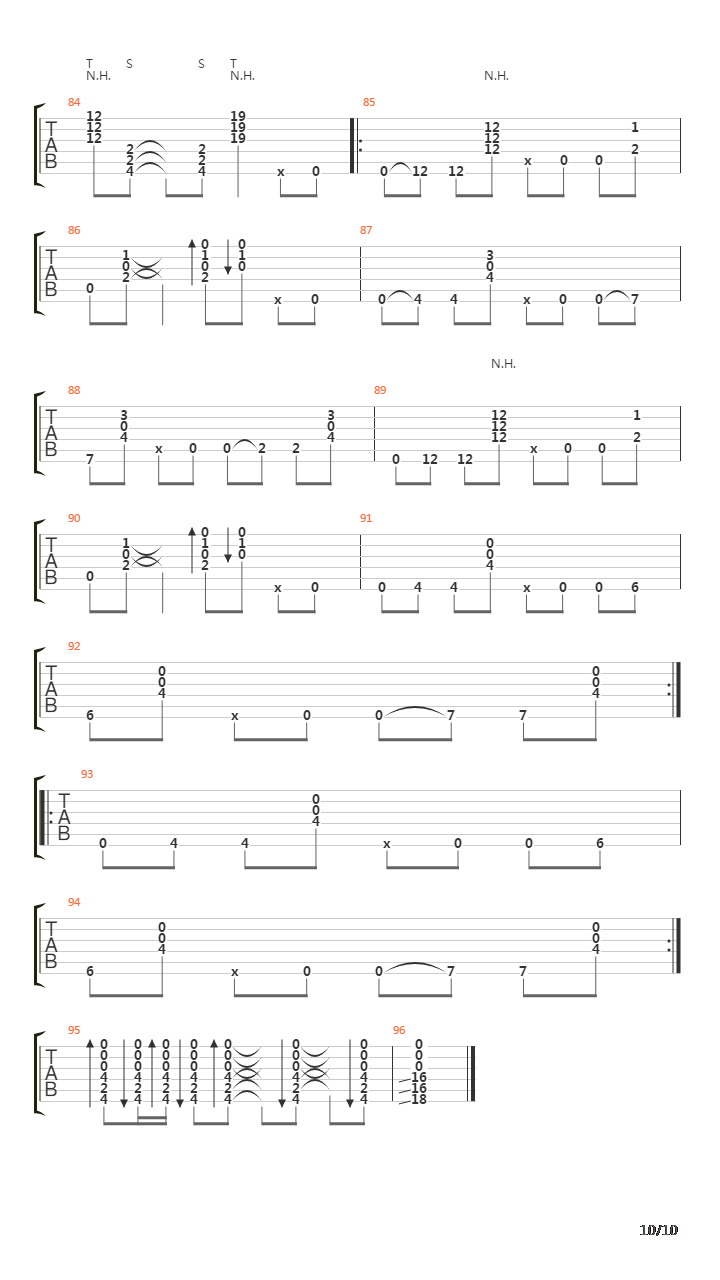 Trilogie吉他谱