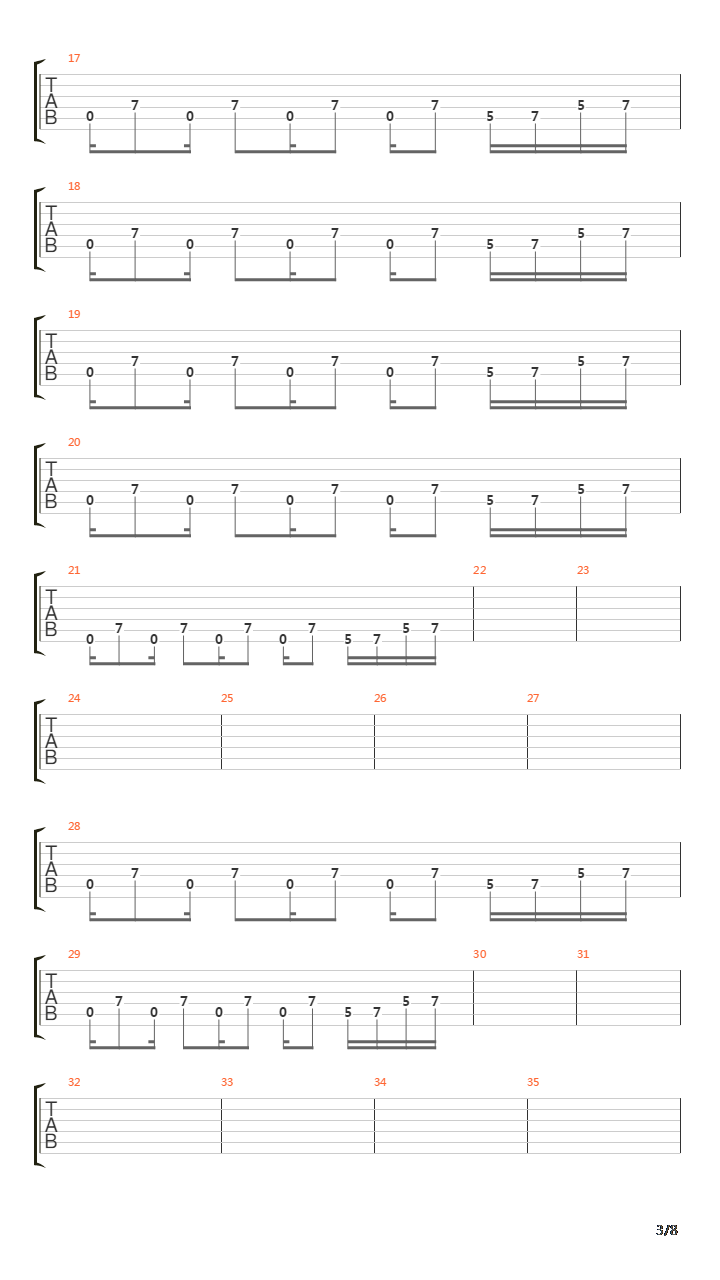 撃破(Gekiha)吉他谱