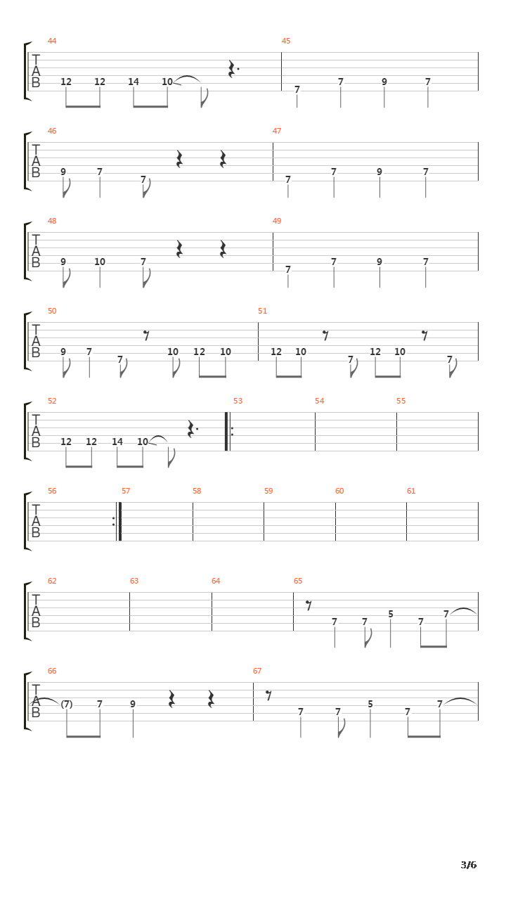 Amber吉他谱