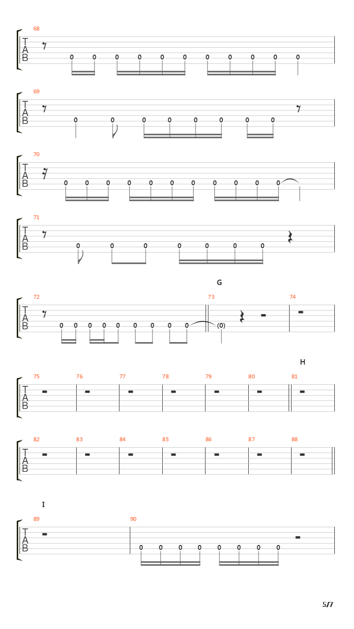 Embryo吉他谱