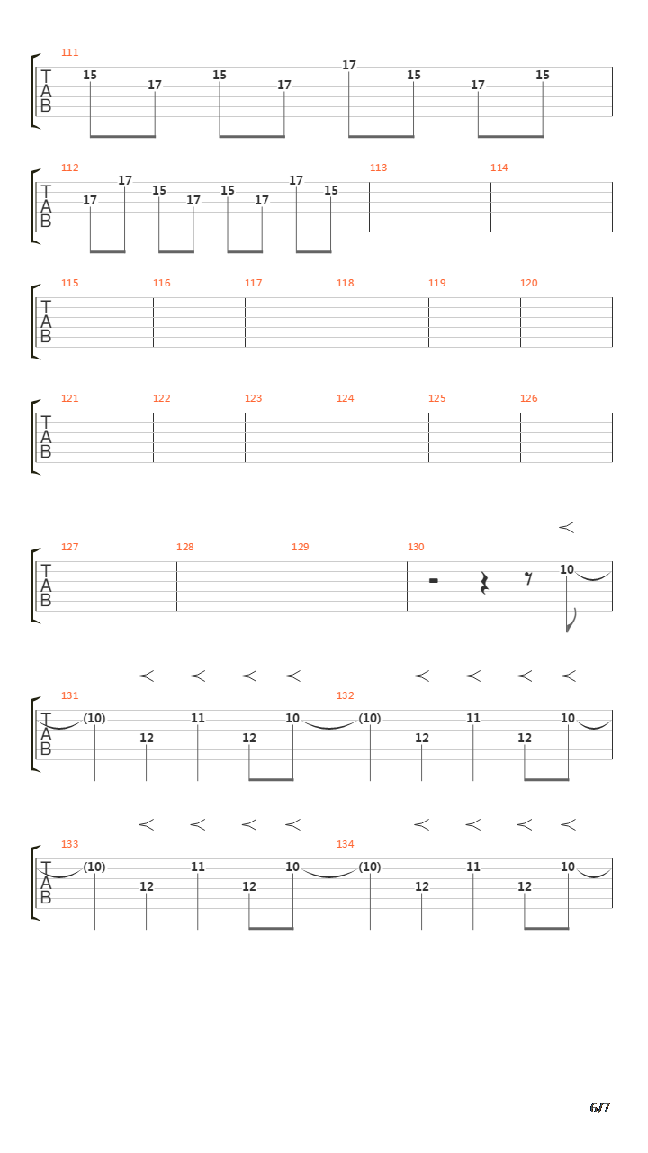 Embryo吉他谱