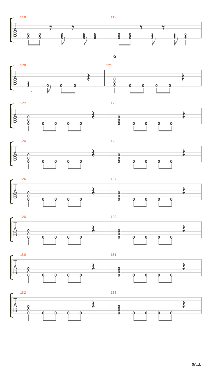 Hades吉他谱