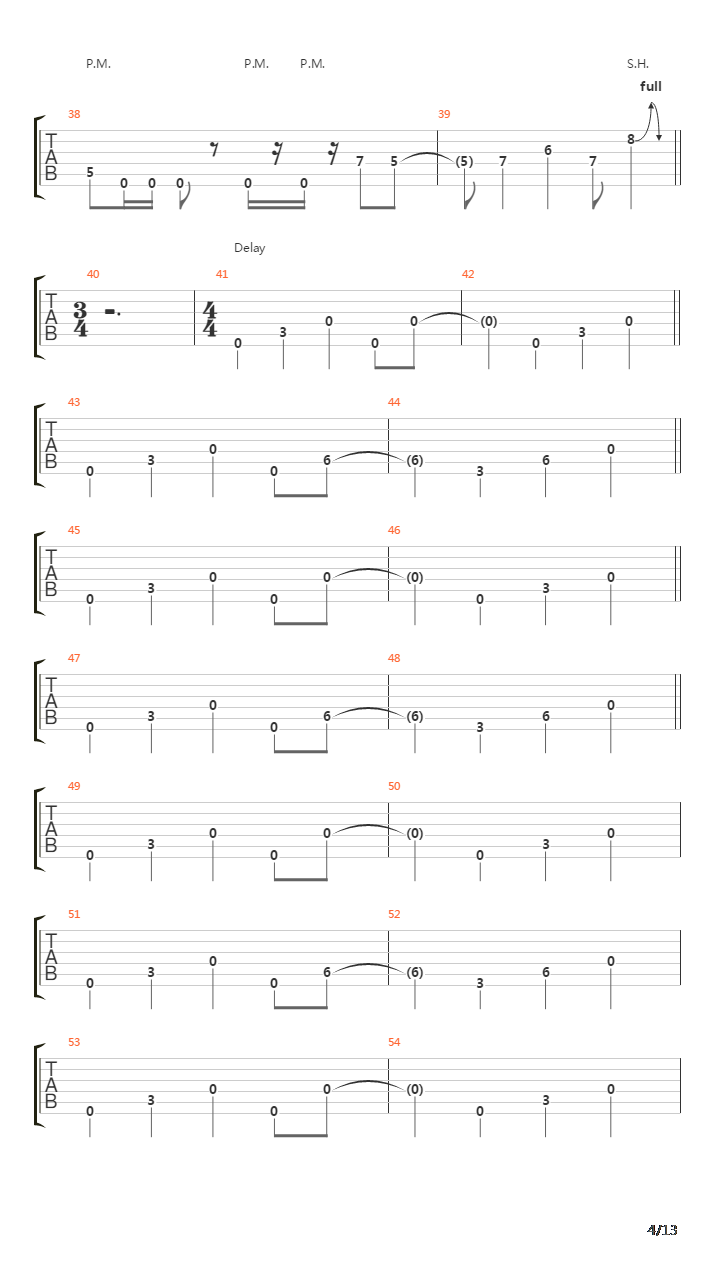 Hydra吉他谱