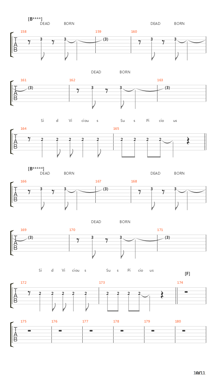 Hydra吉他谱