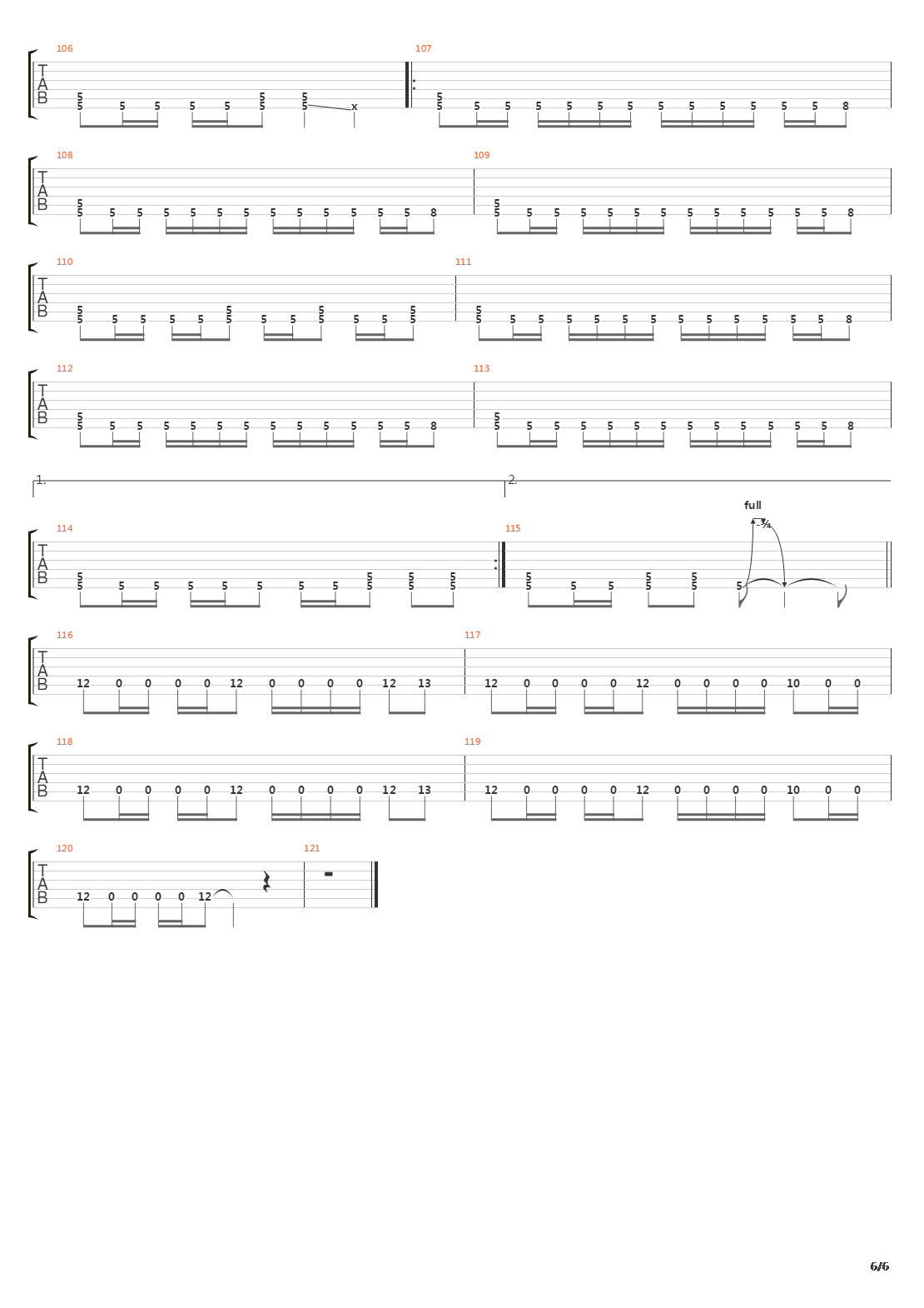 Kigan(鬼眼)吉他谱