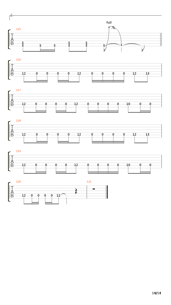 Kigan(鬼眼)吉他谱