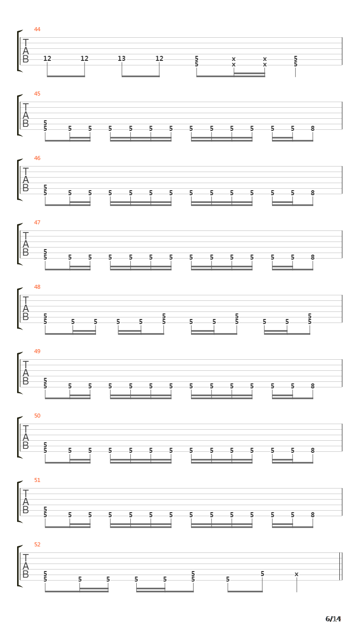 Kigan(鬼眼)吉他谱