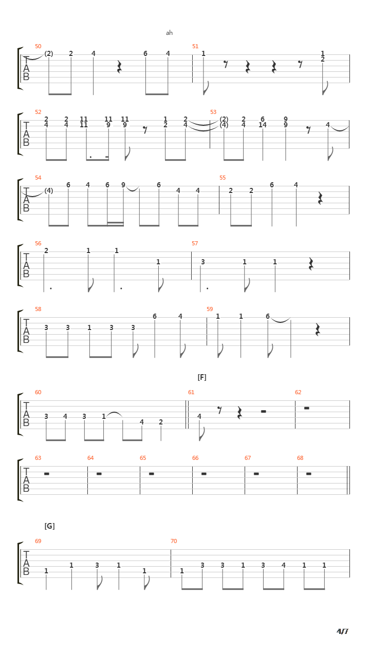 Kodou(鼓动)吉他谱