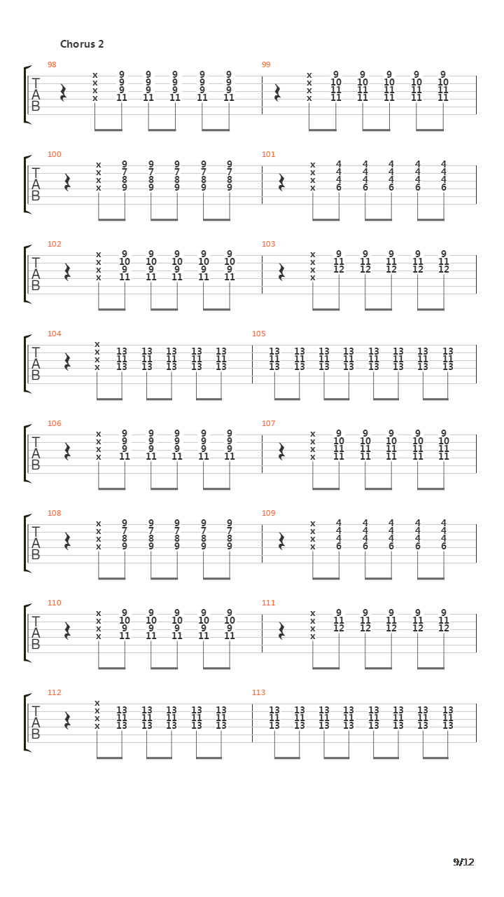 Myaku(脈 脉)吉他谱