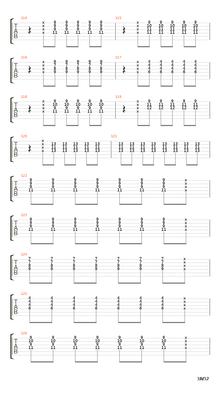 Myaku(脈 脉)吉他谱