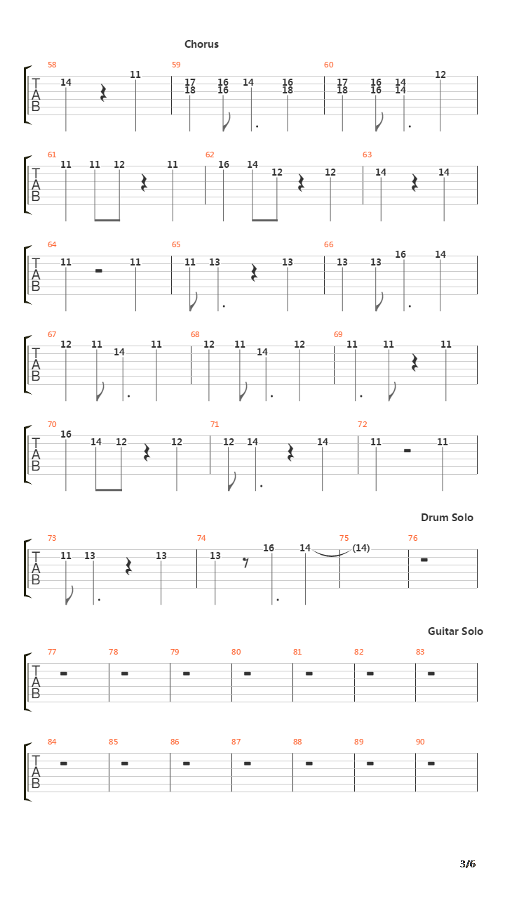 Myaku(脈 脉)吉他谱