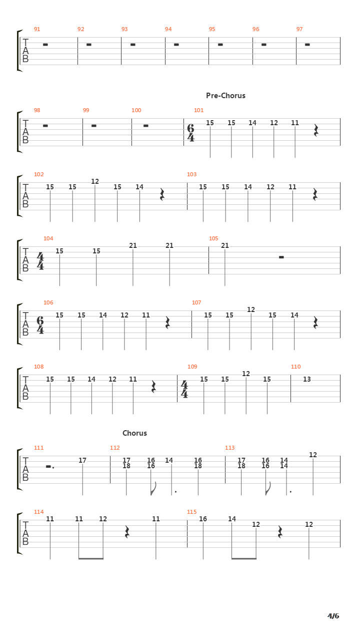 Myaku(脈 脉)吉他谱