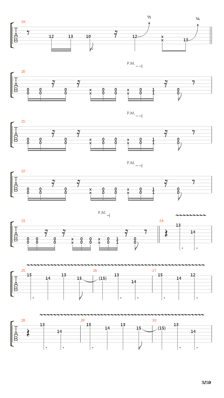 Repetition Of Hatred吉他谱