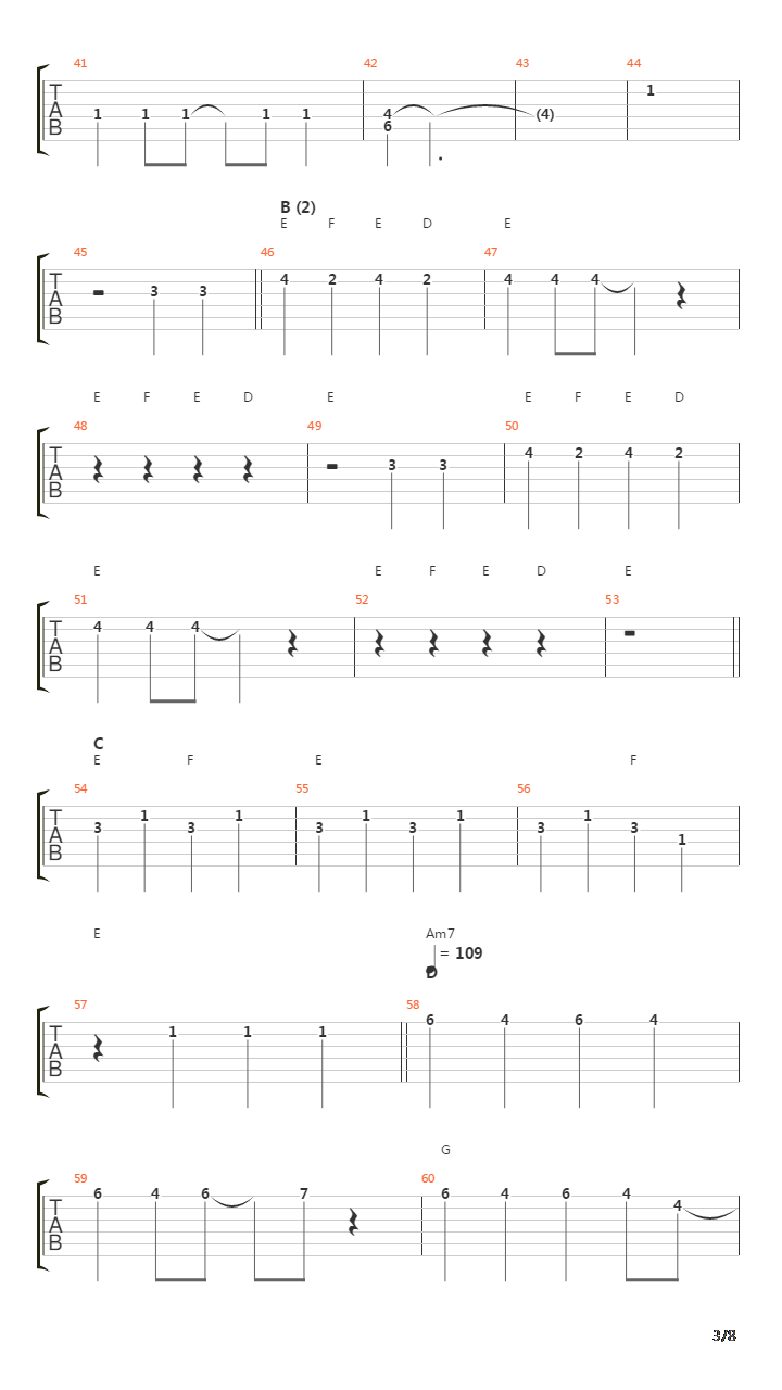 Saku(朔)吉他谱