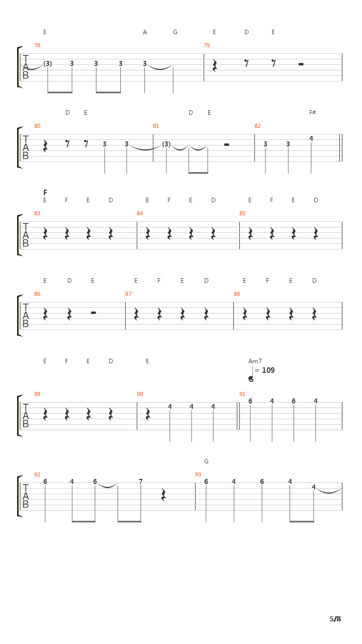 Saku(朔)吉他谱