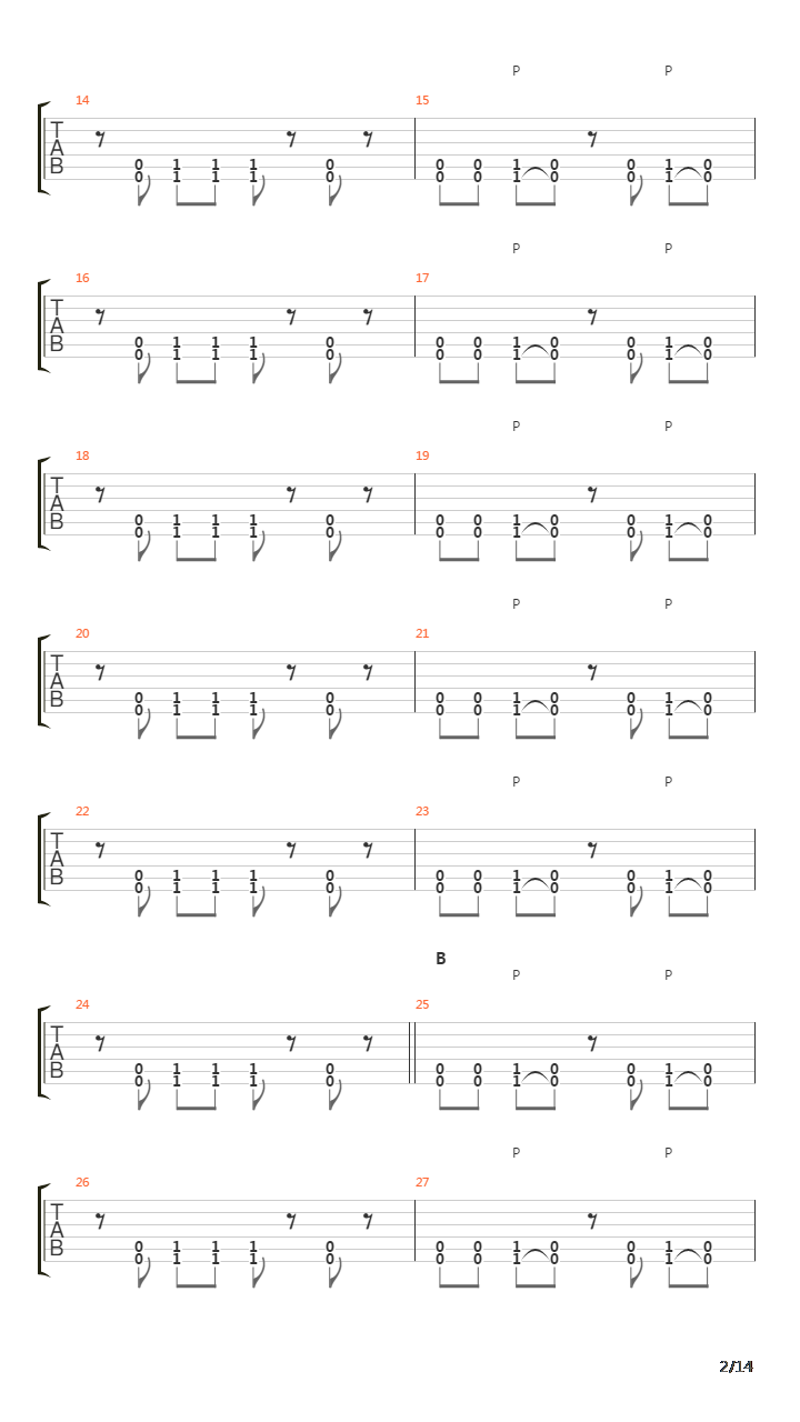 The Deeper Vileness吉他谱