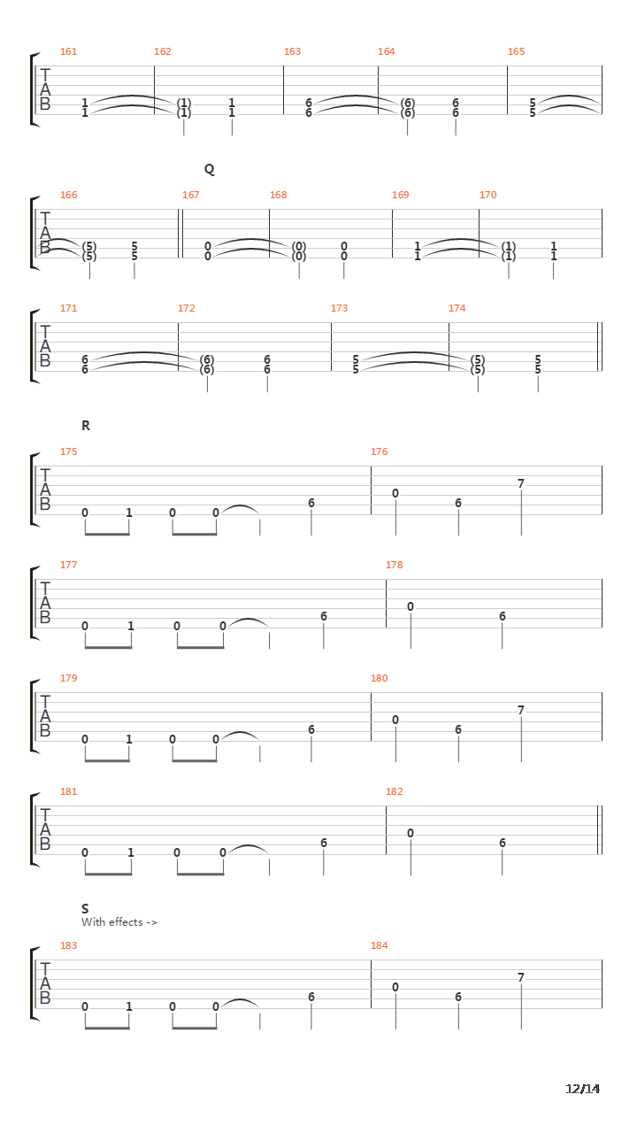 The Deeper Vileness吉他谱