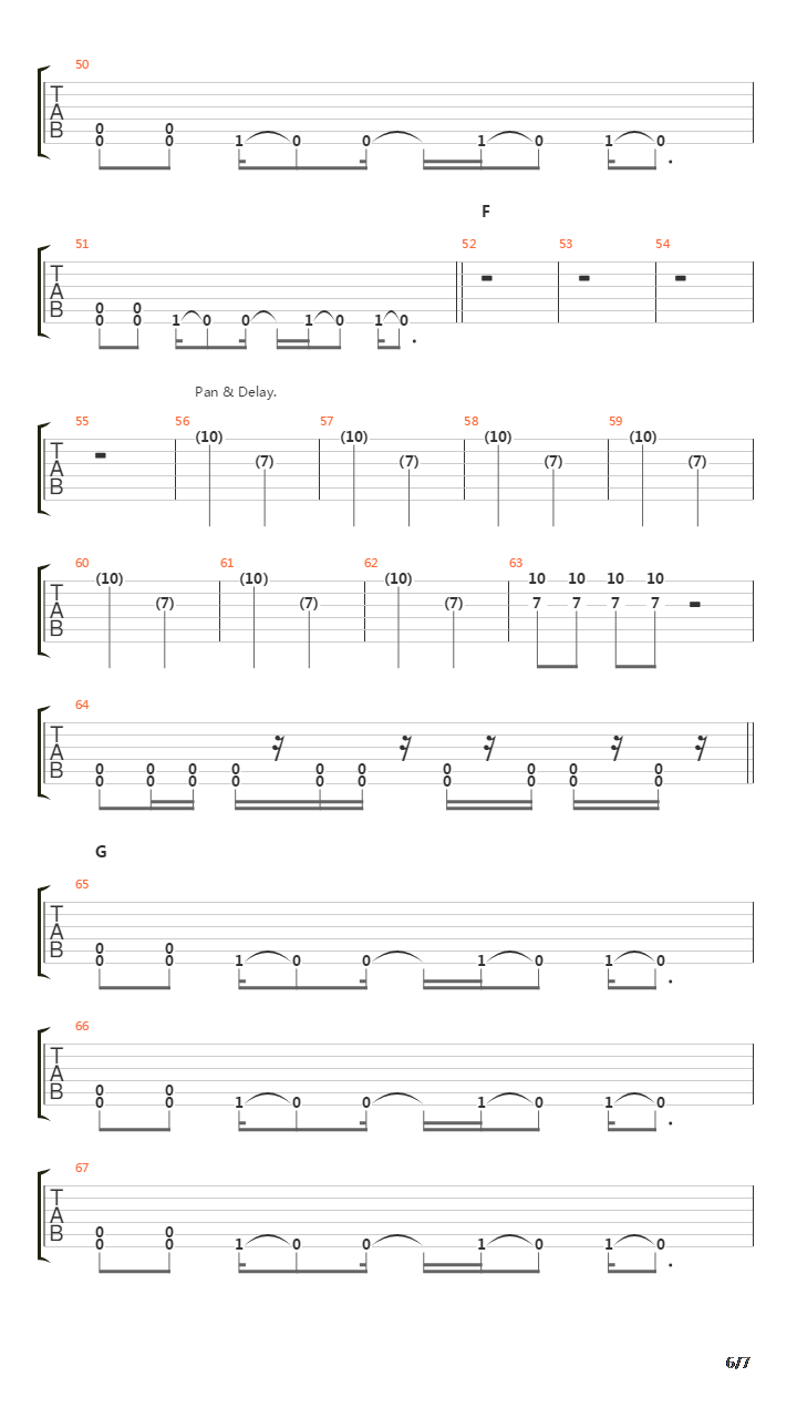 The Iii D Empire吉他谱