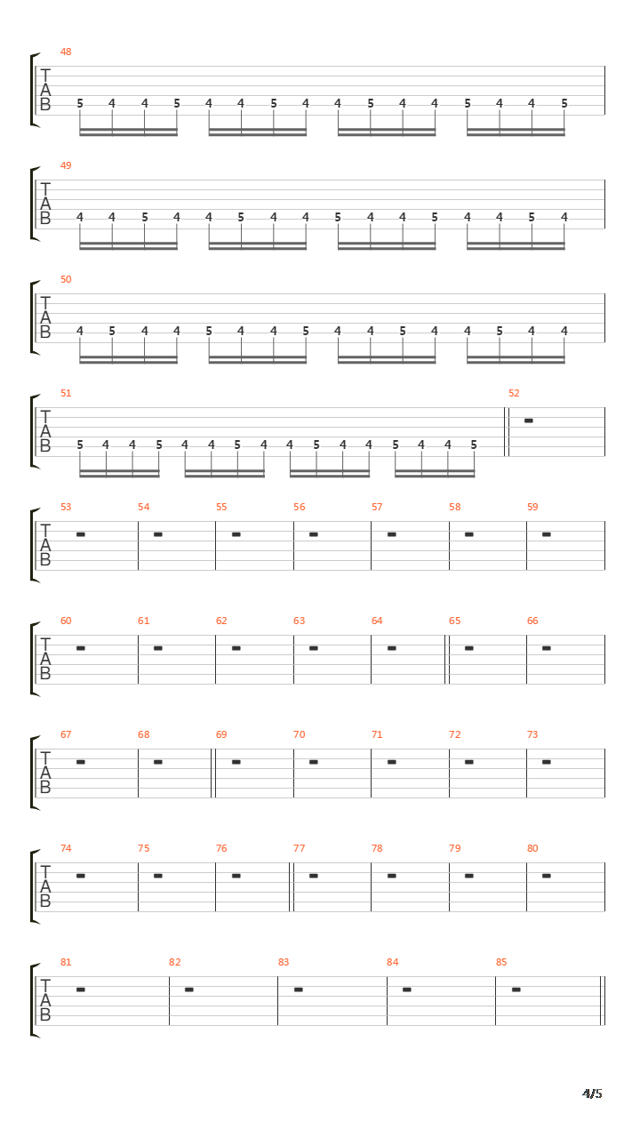 The Iii D Empire吉他谱