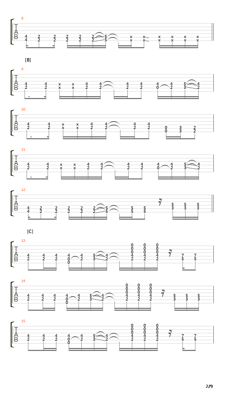 Toguro(蜷局)吉他谱