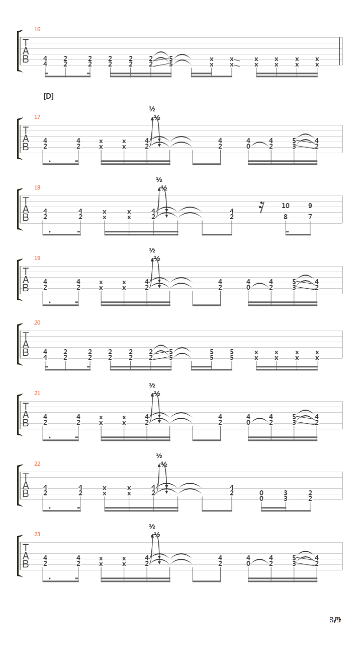 Toguro(蜷局)吉他谱