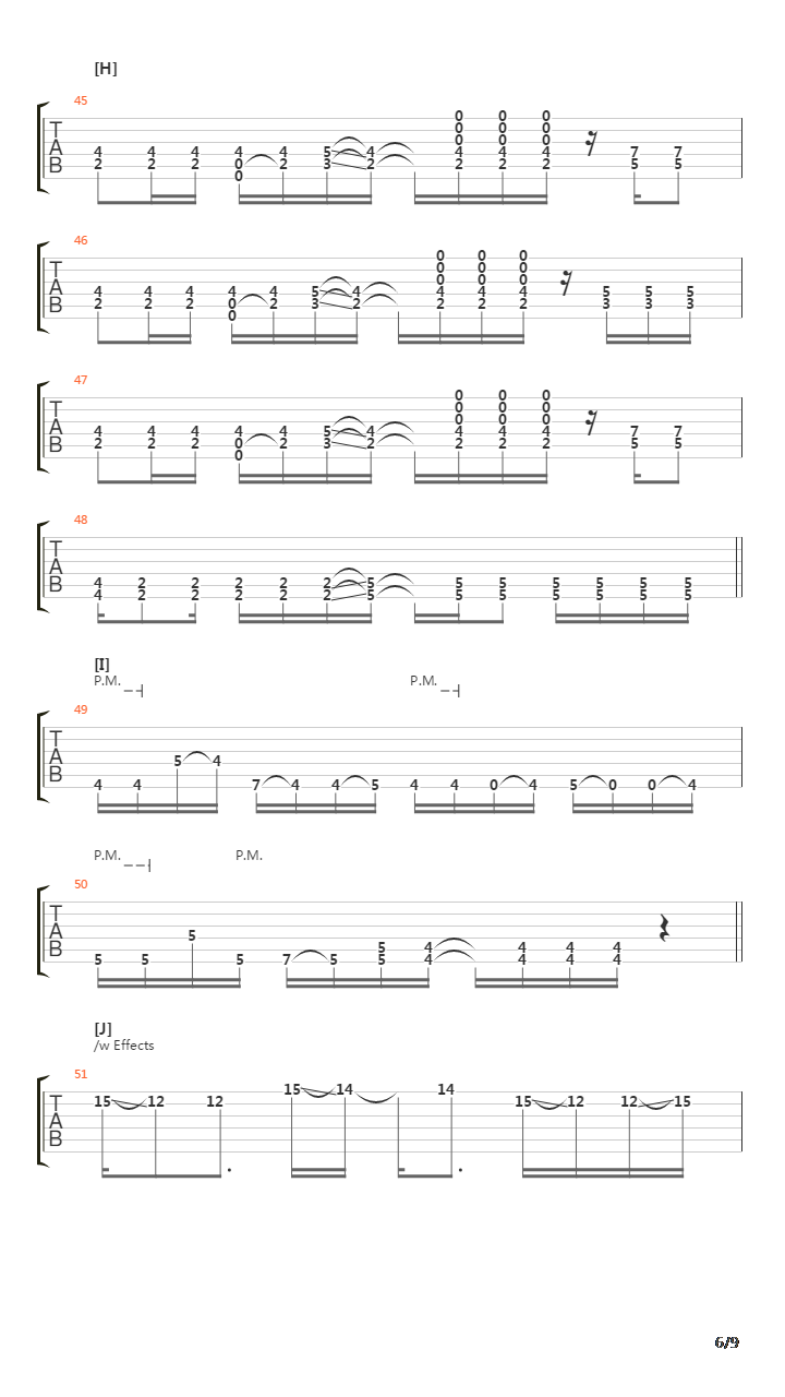 Toguro(蜷局)吉他谱