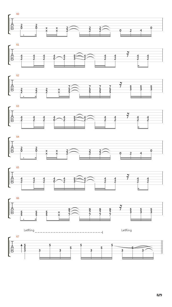 Toguro(蜷局)吉他谱