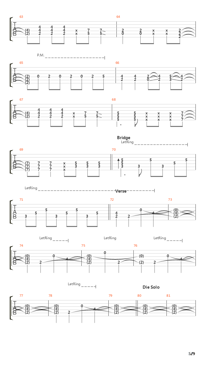 Toguro(蜷局)吉他谱