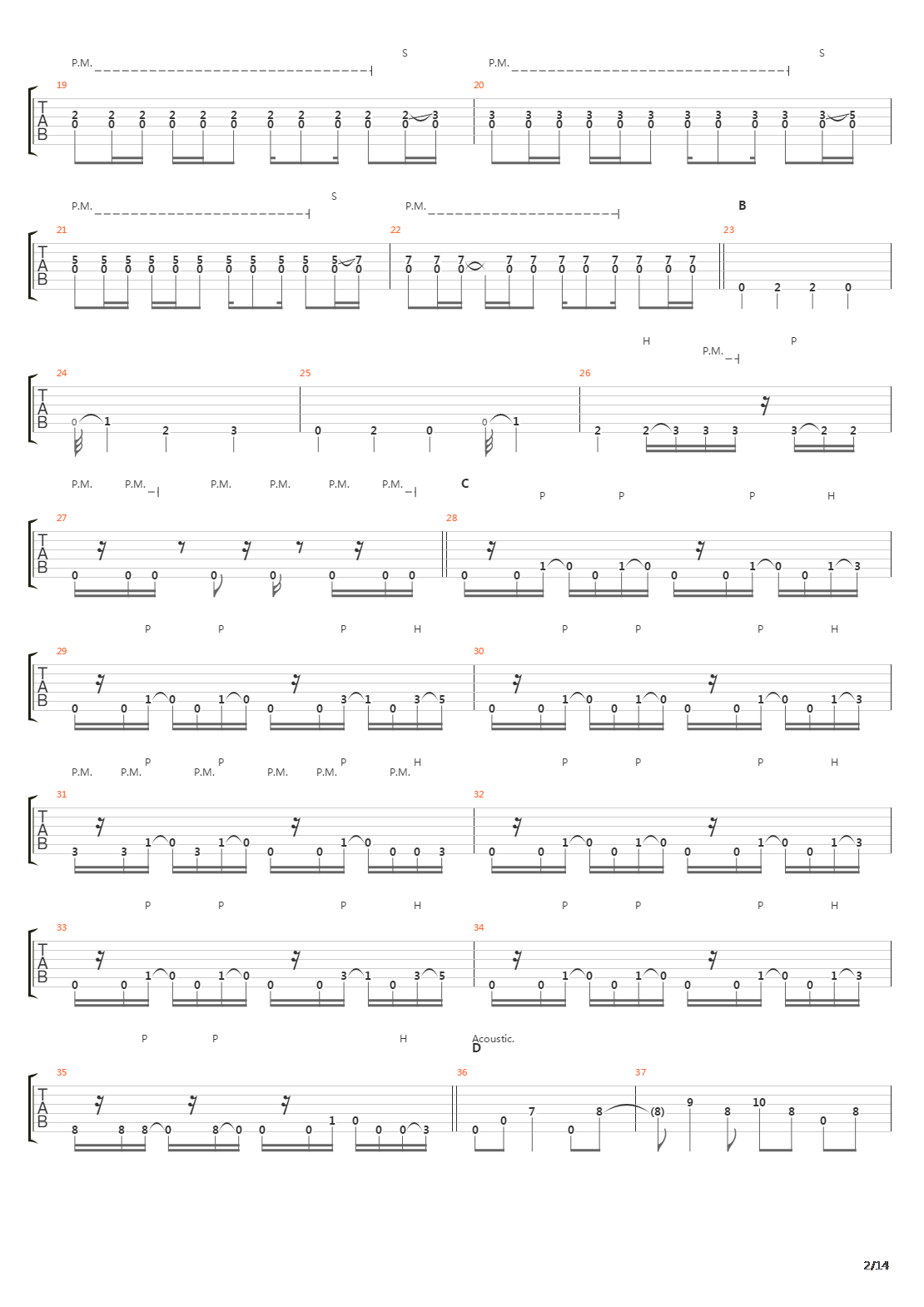 Vinushka(罪)吉他谱