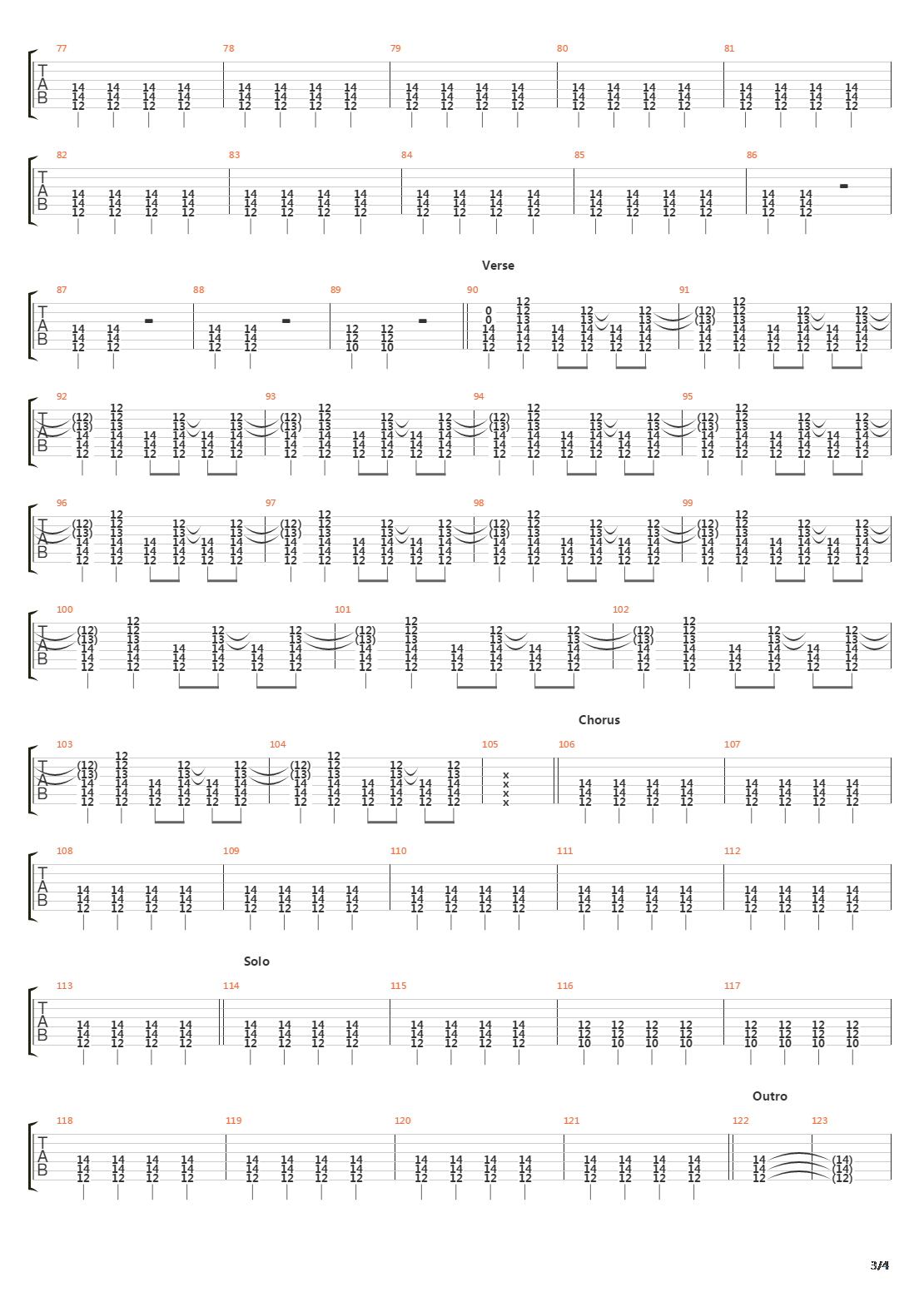 Black Thumbnail吉他谱