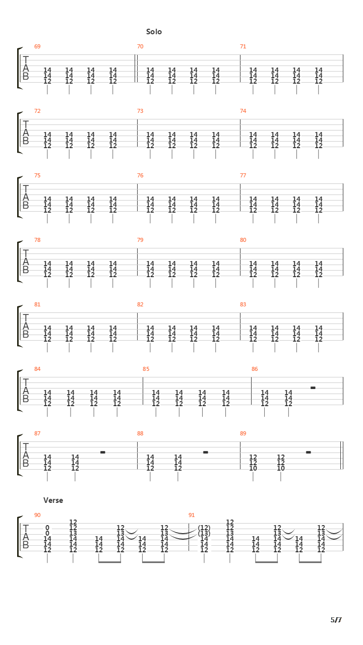 Black Thumbnail吉他谱