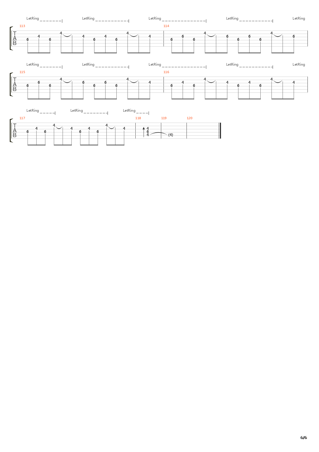 Pyro吉他谱