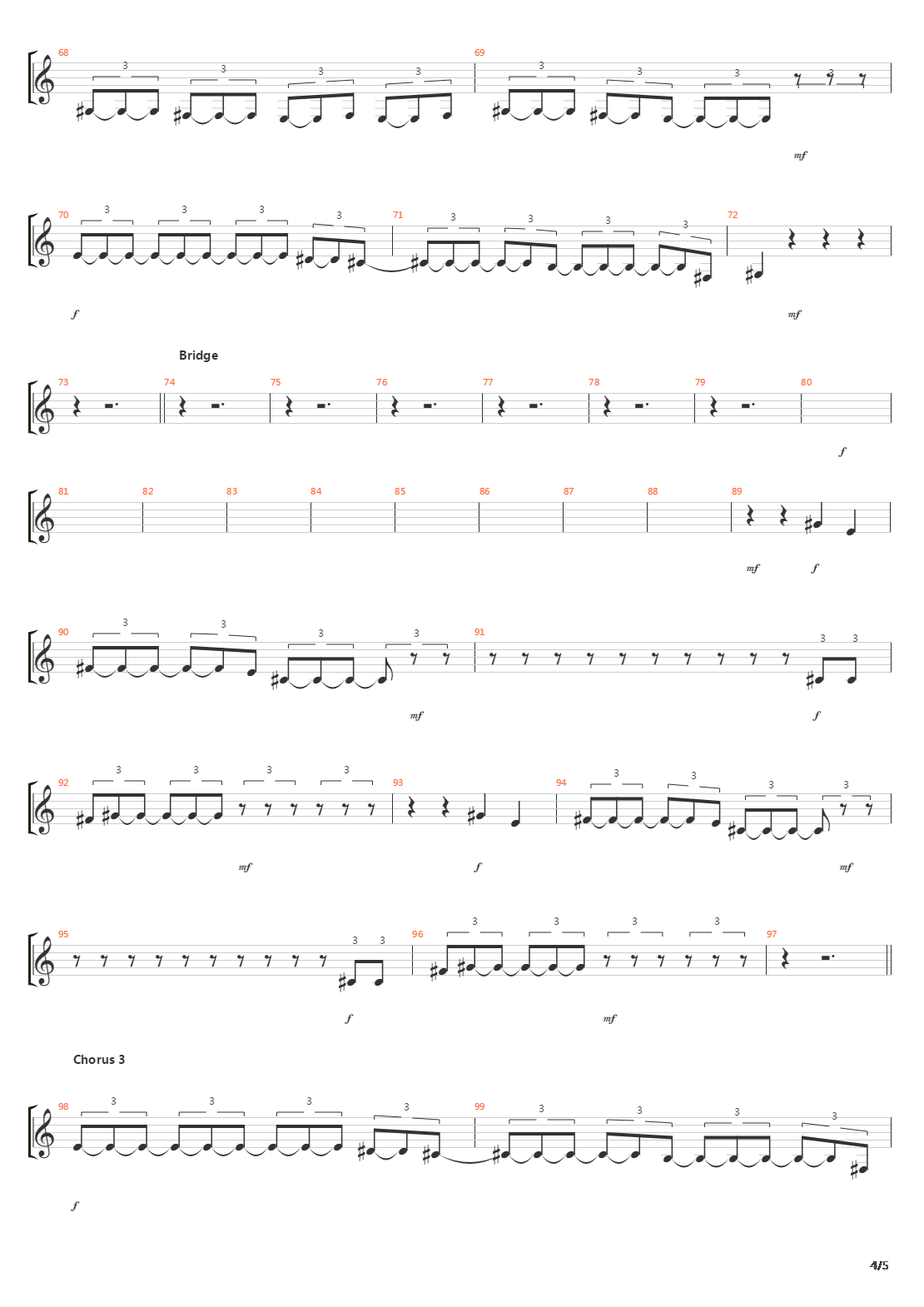 Pyro吉他谱