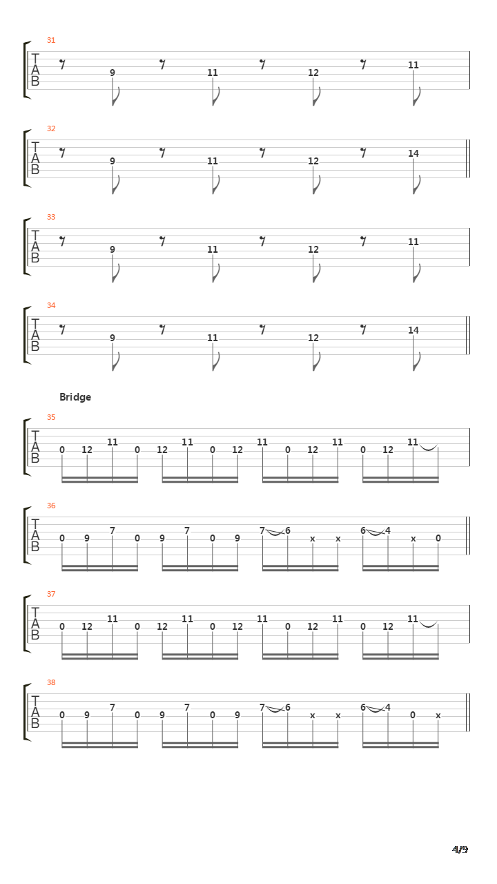 Ragoo吉他谱