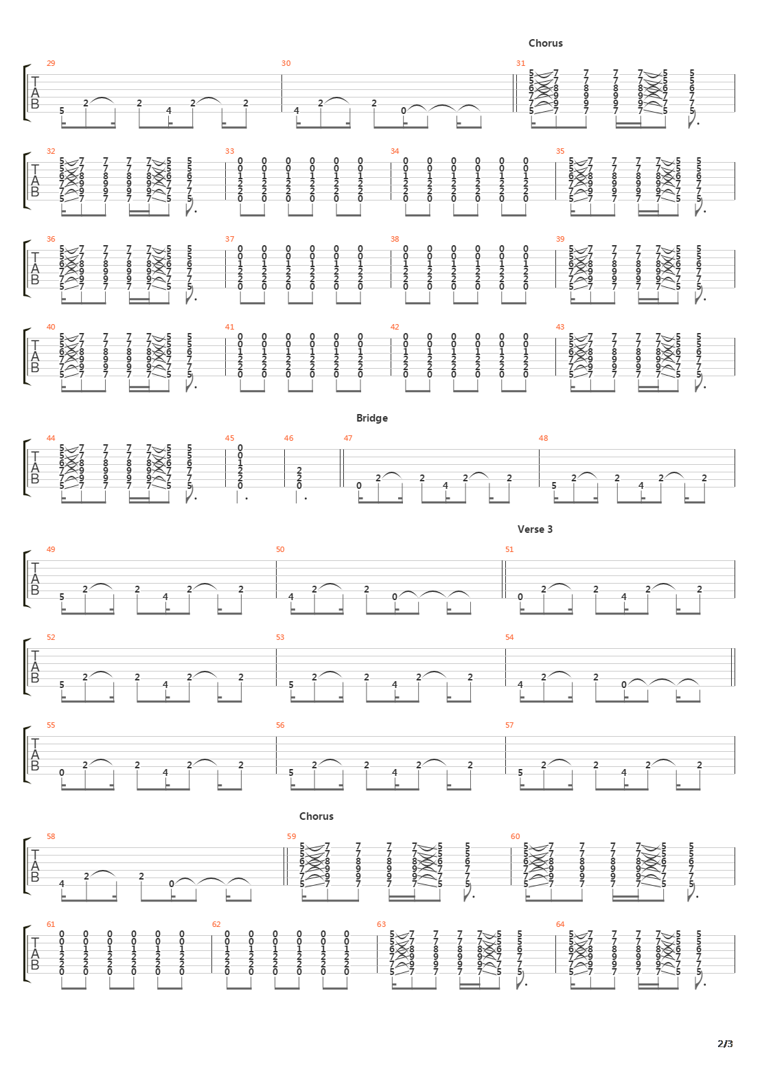 Runner吉他谱