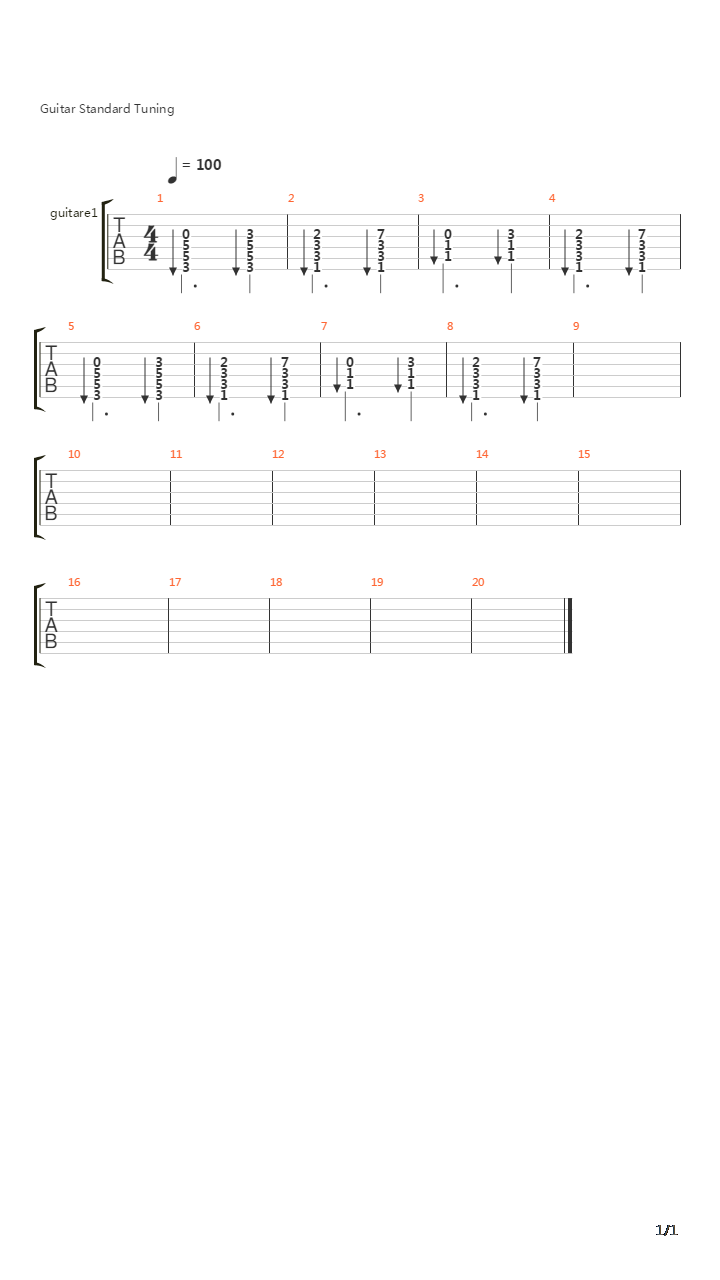 As The Winds Flew吉他谱