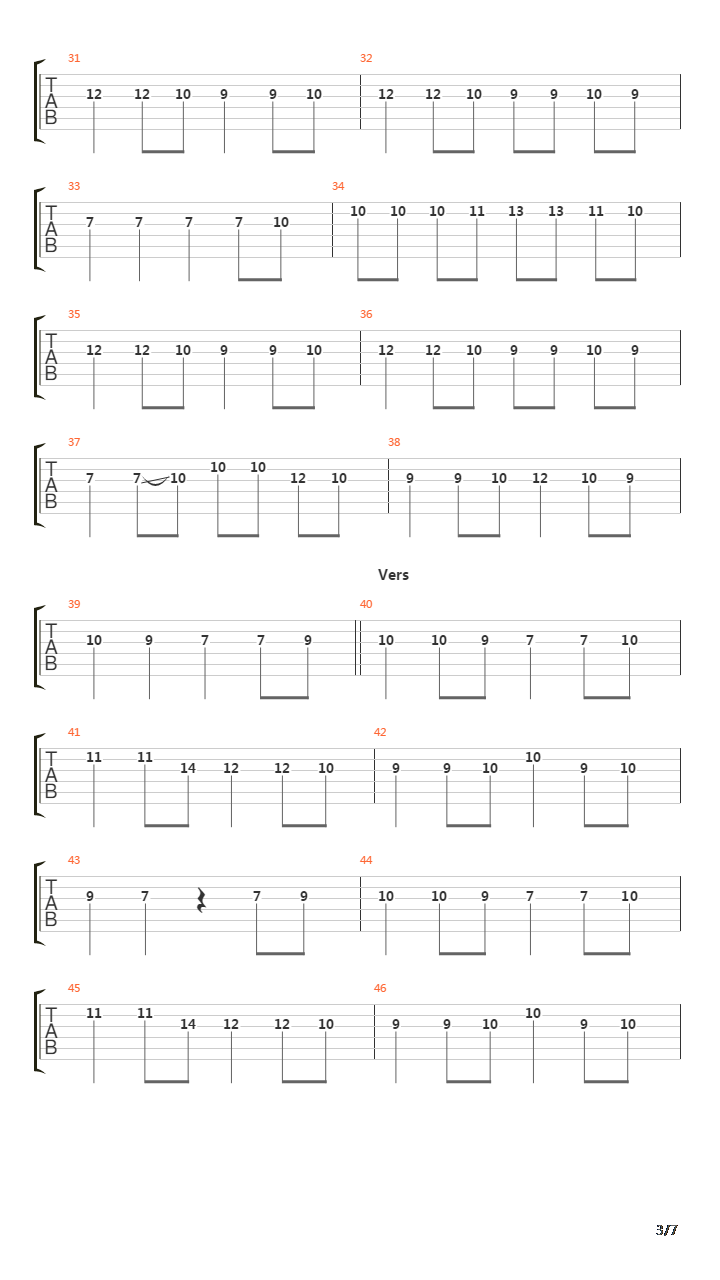 Metsmies吉他谱