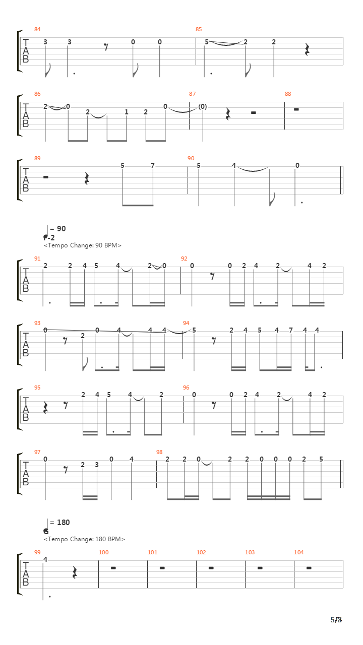 Oasis吉他谱