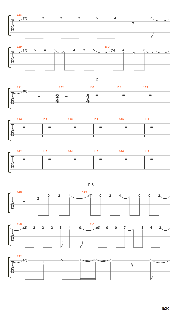 Ring吉他谱