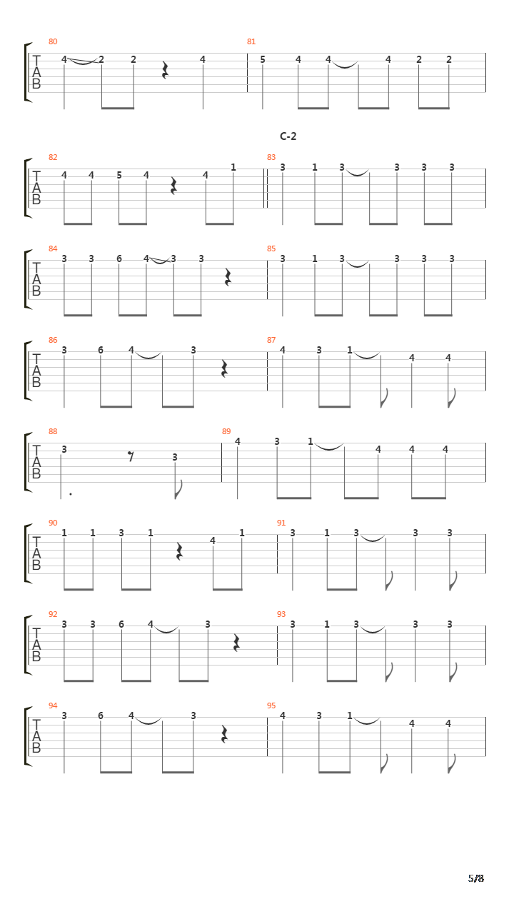 Vanish吉他谱