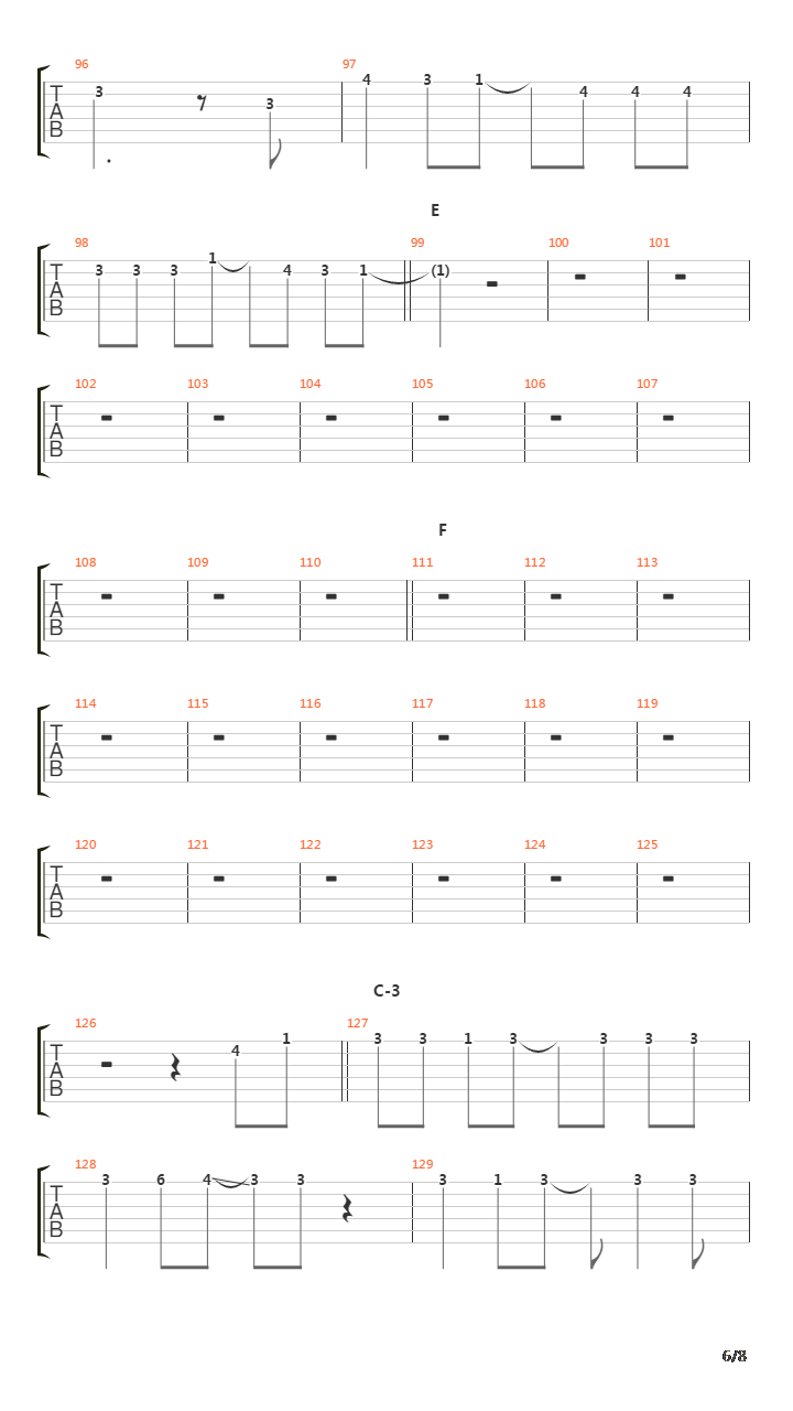 Vanish吉他谱