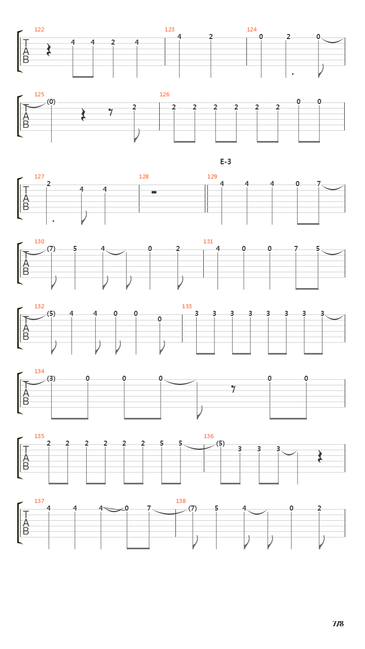 Wing吉他谱