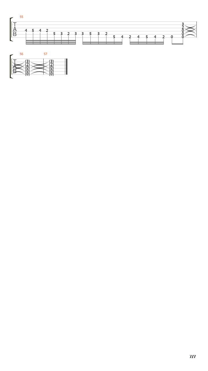 Zero吉他谱