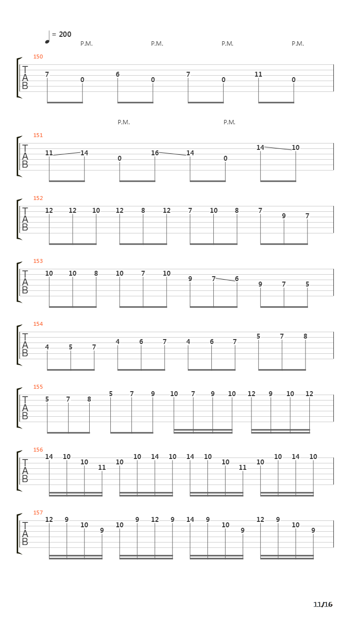 卡农 摇滚版(Canon Rock)吉他谱